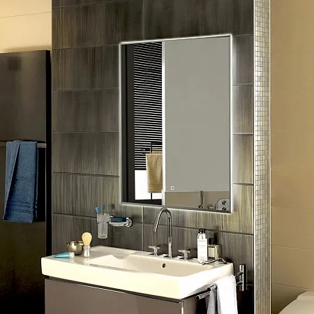 Купить Зеркало  Алмина 60*80 (сенсорный выключатель) Silver Mirrors