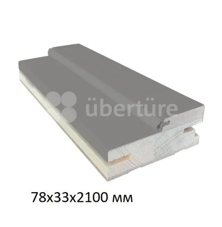 Купить Дверная коробка Планка №1172/1-П-У [78/33 A Barhat Grey]   2.1 м. в Хабаровске