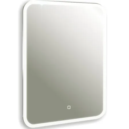 Купить Зеркало Стив Лайт 50*70 (открытая подсветка, сенсорный выключатель) SilverMirrors