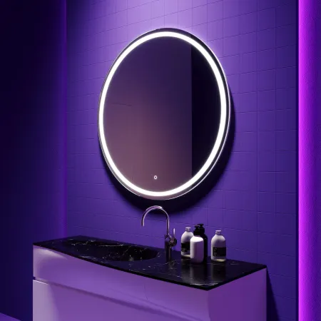 Купить Зеркало Перла D1000 (сенсорный выключатель, доп. упаковка) Silver Mirrors в Хабаровске