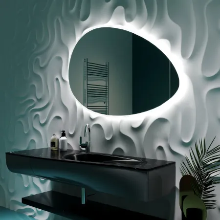 Купить Зеркало Омега 92*60 (бесконтактный сенсор) Silver Mirrors в Хабаровске