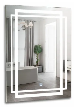 Купить Зеркало  Мадрид 60*80 (сенсорный выключатель) Silver Mirrors в Хабаровске