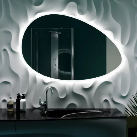 Купить Зеркало Омега 92*60 (бесконтактный сенсор) Silver Mirrors в Хабаровске