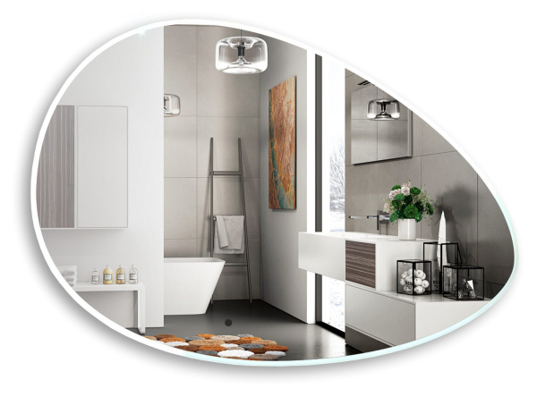 Купить Зеркало Омега 92*60 (бесконтактный сенсор) Silver Mirrors